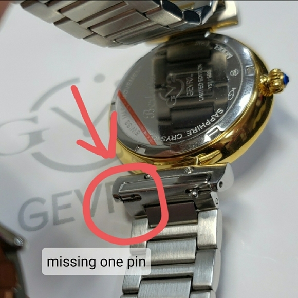 GEVRIL Women's Berletta Diamond Watch 37mm 0.06ctw - Picture 10 of 10